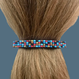 Western Inspired Large French Barrette, 90mm, For Long Hair, Sturdy