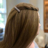 Light Transparent Lavender Color, Small French Style Barrettes, 50mm