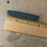 Colorful Dark Medium French Barrette, 70mm