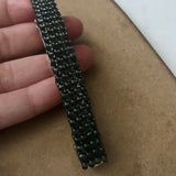 Gray French Barrette, 90mm, For Long Hair, Thick Hair, Sturdy