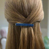 Amethyst Iris Color French Barrette, Medium, 70mm