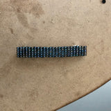 Colorful Dark Medium French Barrette, 70mm
