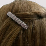 Light Transparent Lavender Color, Small French Style Barrettes, 50mm