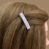 Pastel Pink MINI French Style Barrettes, 40mm, Set of Two