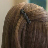 Matte Violet Iris Color Small French Style Barrettes, 50mm