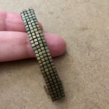 Matte Olive Rose Color Small French Style Barrettes, Multi Color, 60mm