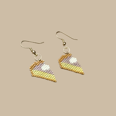 Banana Cream Pie Earrings