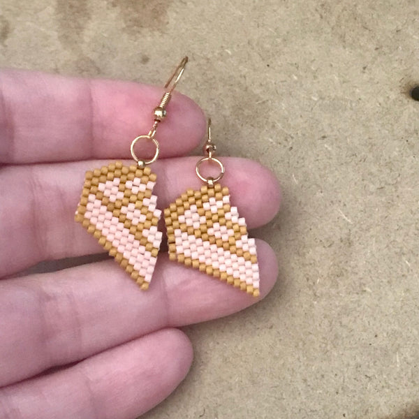 Peach Pie Earrings