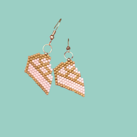 Peach Pie Earrings