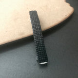 Matte Black Medium French Barrette, 70mm