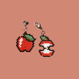 Apple Charms On Lobster Clasps