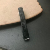 Matte Black Medium French Barrette, 70mm