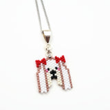 Beaded Maltese Necklace