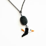 Great Black-backed Gull Necklace On Adjustable Chain