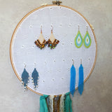 Beach Inspired Earring Hanger And Wall Decor