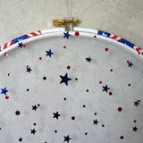 USA Themed Earring Hanger And Wall Decor