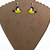Goldfinch Artisan Sterling Silver Post Earrings