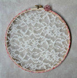 Pink Sakura Earring Organizer And Wall Decor