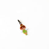 Small Beaded Fairy Charm With Lobster Clasp