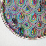 Sparkly And Colorful Art Deco Inspired Earring Hanger And Wall Decor