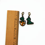 Baby Dinosaur Beaded Charm Set