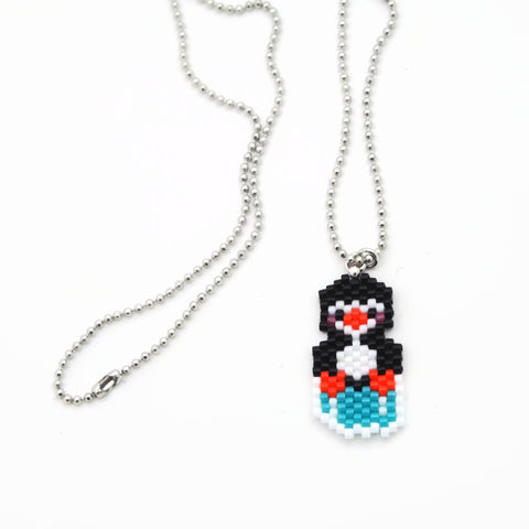 Penguin On Ice Necklace