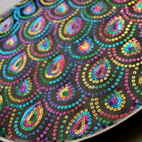 Sparkly And Colorful Art Deco Inspired Earring Hanger And Wall Decor