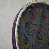 Sparkly And Colorful Art Deco Inspired Earring Hanger And Wall Decor