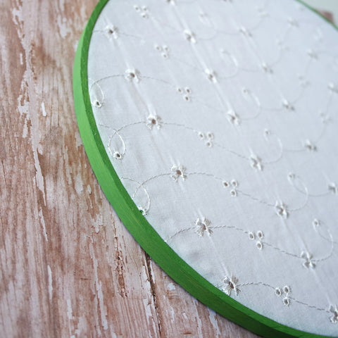 Green White Earring Hanger For Wall