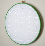 Green White Earring Hanger 