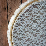 White Floral Romantic Wall Decor