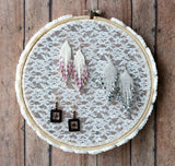 White Floral Romantic Wall Decor