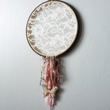 Butterfly Charm Earring Hanger And Wall Decor In Pink And Gray