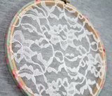Sakura Flower Earring Hanger For Wall Close Up