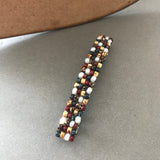 Multi Color Large French Barrette, 80mm