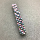 Multi Pastel Color Large French Barrette, 80mm