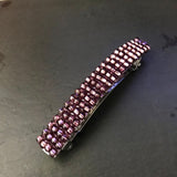 Shiny Purple Large French Barrette, 80mm