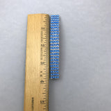 Medium Blue Large French Barrette, 90mm